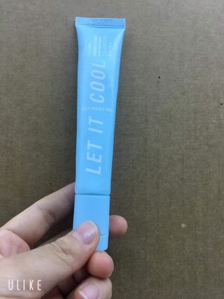 제주인디 렛잇쿨 폴리인디고 진정 리파인 크림 — 5점을 준 리뷰어가 2021년 6월 올린 사용 사진