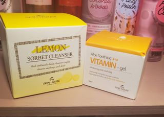 [THE SKIN HOUSE] Lemon Sorbet Cleanser, Aloe Soothing Vitamin Gel — 5점을 준 리뷰어가 2021년 12월 올린 사용 사진