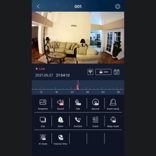 온습도 모니터와 스마트 리모컨이 탑재된 EGLOO cam S4 1080P Wi-Fi 스마트 카메라 — 4.5점을 준 리뷰어가 2021년 6월 올린 사용 사진