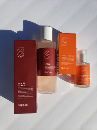 SNP LAB PHA  5 토너 150ml + 나이아신아마이드 10 세럼 32ml 세트 — 5점을 준 리뷰어가 2021년 9월 올린 사용 사진