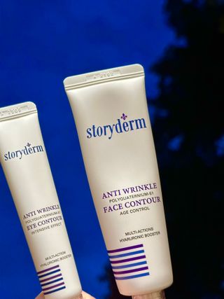 [스토리덤] 안티 링클 아이 컨투어 15ml + 안티 링클 페이스 컨투어 50ml — 5점을 준 리뷰어가 2023년 8월 올린 사용 사진