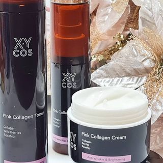 Pink Collagen Line [Toner, Serum, Cream] — 5점을 준 리뷰어가 2021년 10월 올린 사용 사진