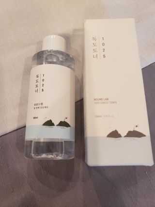 라운드 랩 1025 독도 토너 100ml — 5점을 준 리뷰어가 2021년 2월 올린 사용 사진