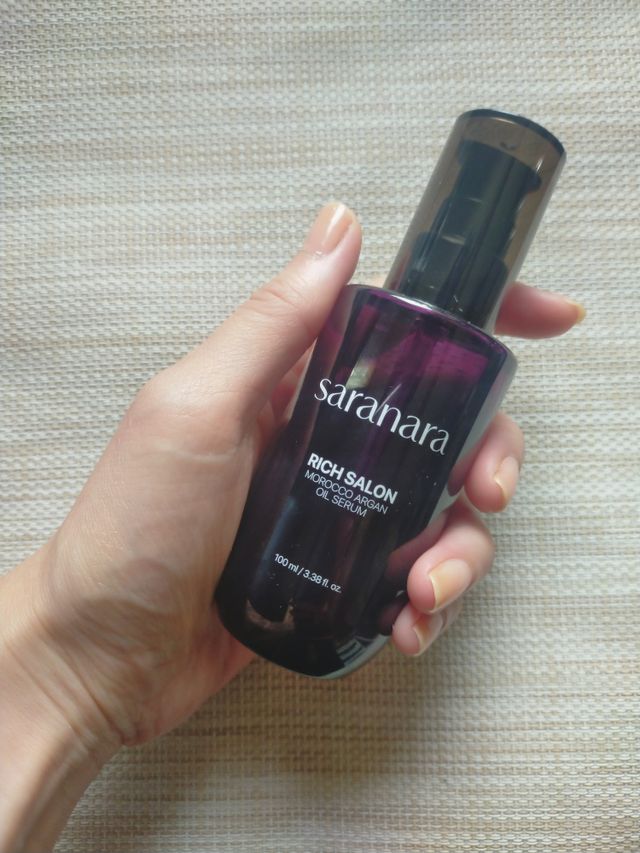 Rich Salon Morocco Argan Oil Serum 사라나라, 리치 살롱 모로코알 건 오일 세럼 리뷰 사진