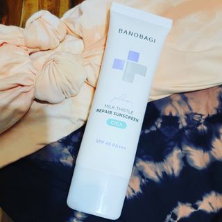 바노바기 코스메틱 바노바기 밀크씨슬 리페어 시카 폼 클렌저 플러스 120ml + 선스크린 플러스 50ml — 5점을 준 리뷰어가 2023년 8월 올린 사용 사진