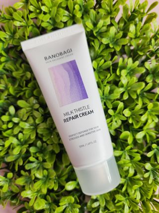 바노바기 코스메틱 바노바기 밀크 씨슬 리페어 크림 50ml — 5점을 준 리뷰어가 2023년 3월 올린 사용 사진
