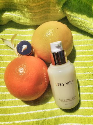 VELY VELY Yuja C-Tamin Serum — 5점을 준 리뷰어가 2021년 4월 올린 사용 사진