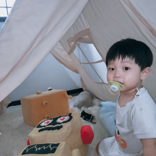 [KISON] 노르 덴 키즈 텐트 리뷰 사진