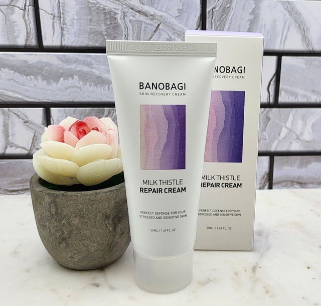 바노바기 밀크 씨슬 리페어 크림 50ml 리뷰 사진