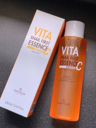 [THE SKIN HOUSE] Vita Snail First Essence — 4점을 준 리뷰어가 2022년 3월 올린 사용 사진
