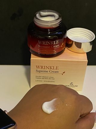 [The Skin House] Wrinkle Supreme Cream — 5점을 준 리뷰어가 2022년 11월 올린 사용 사진
