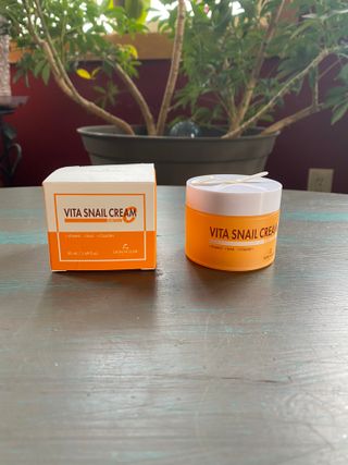 [THE SKIN HOUSE] Vita Snail Cream — 5점을 준 리뷰어가 2022년 2월 올린 사용 사진