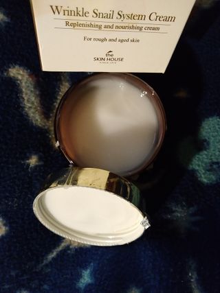[THE SKIN HOUSE] Wrinkle Snail System Cream 100ml — 1점을 준 리뷰어가 2022년 1월 올린 사용 사진
