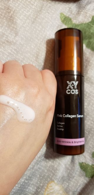Pink Collagen Line [Toner, Serum, Cream] — 5점을 준 리뷰어가 2021년 10월 올린 사용 사진