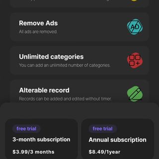 도트타이머 Metaverse time management app, Dote Timer ⏲️ 1 premium lifetime pass, 10 one-year subscriptions — 5점을 준 리뷰어가 2023년 9월 올린 사용 사진