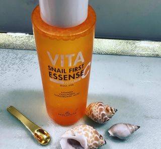 Vita Snail Trio Set [First Essence, Cream, Gel Cleanser] — 5점을 준 리뷰어가 2021년 9월 올린 사용 사진