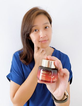 [The Skin House] Wrinkle Supreme Cream — 5점을 준 리뷰어가 2023년 1월 올린 사용 사진