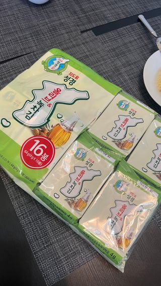SUNG GYUNG Olive & Green Tea Seaweed Snack Pack of 16 — 5점을 준 리뷰어가 2023년 12월 올린 사용 사진