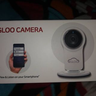 온습도 모니터와 스마트 리모컨이 탑재된 EGLOO cam S4 1080P Wi-Fi 스마트 카메라 — 5점을 준 리뷰어가 2021년 6월 올린 사용 사진