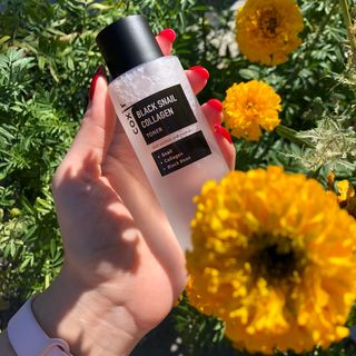 [Coxir] Black Snail Collagen Toner — 5점을 준 리뷰어가 2022년 8월 올린 사용 사진
