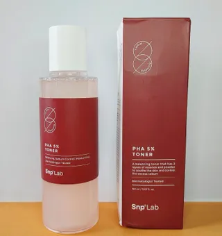 SNP LAB PHA  5 토너 150ml + 나이아신아마이드 10 세럼 32ml 세트 — 5점을 준 리뷰어가 2021년 10월 올린 사용 사진