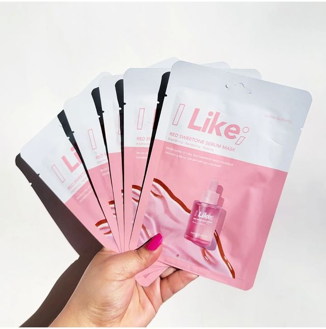 아이 라이크 레드 스위트원 세럼  마스크 리뷰 사진