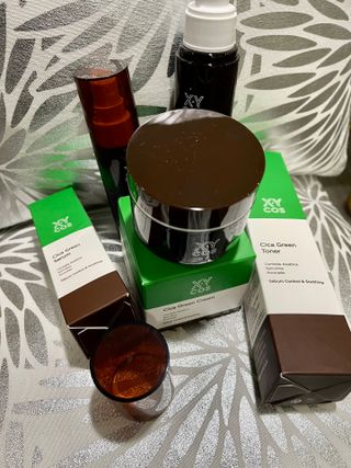 Cica Green Line [Toner, Serum, Cream] — 5점을 준 리뷰어가 2021년 9월 올린 사용 사진