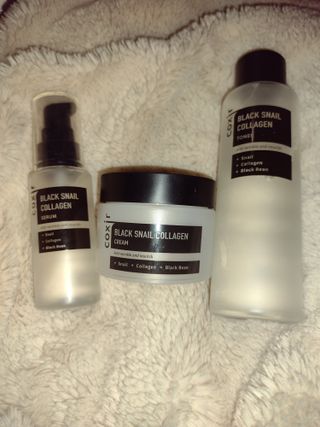 Black Snail Collagen Trio Set [Toner, Serum and Cream] — 4점을 준 리뷰어가 2021년 9월 올린 사용 사진