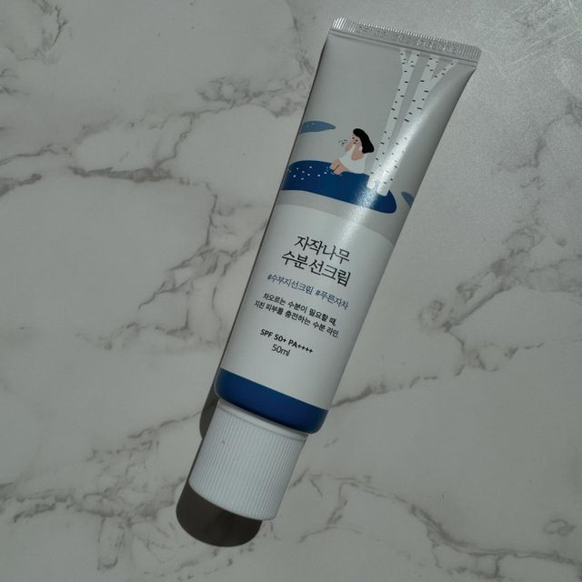 Round Lab Birch Juice Moisturizing Sunscreen 리뷰 사진