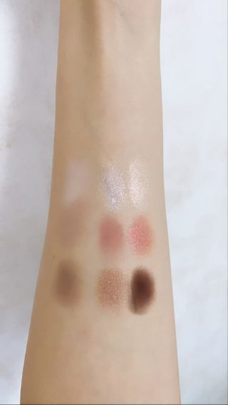 하트퍼센트 Heart Percent Dote on Mood Eye Palette CHERRY-LIKE FACETS — 5점을 준 리뷰어가 2021년 11월 올린 사용 사진