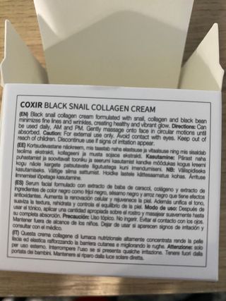 Black Snail Collagen Trio Set [Toner, Serum and Cream] — 5점을 준 리뷰어가 2021년 9월 올린 사용 사진