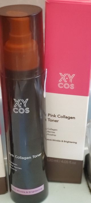 Pink Collagen Line [Toner, Serum, Cream] — 5점을 준 리뷰어가 2021년 10월 올린 사용 사진