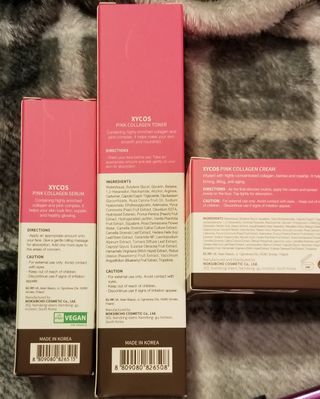 Pink Collagen Line [Toner, Serum, Cream] — 5점을 준 리뷰어가 2021년 9월 올린 사용 사진