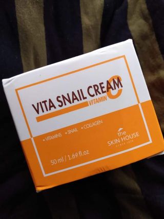 [THE SKIN HOUSE] Vita Snail Cream — 5점을 준 리뷰어가 2022년 2월 올린 사용 사진