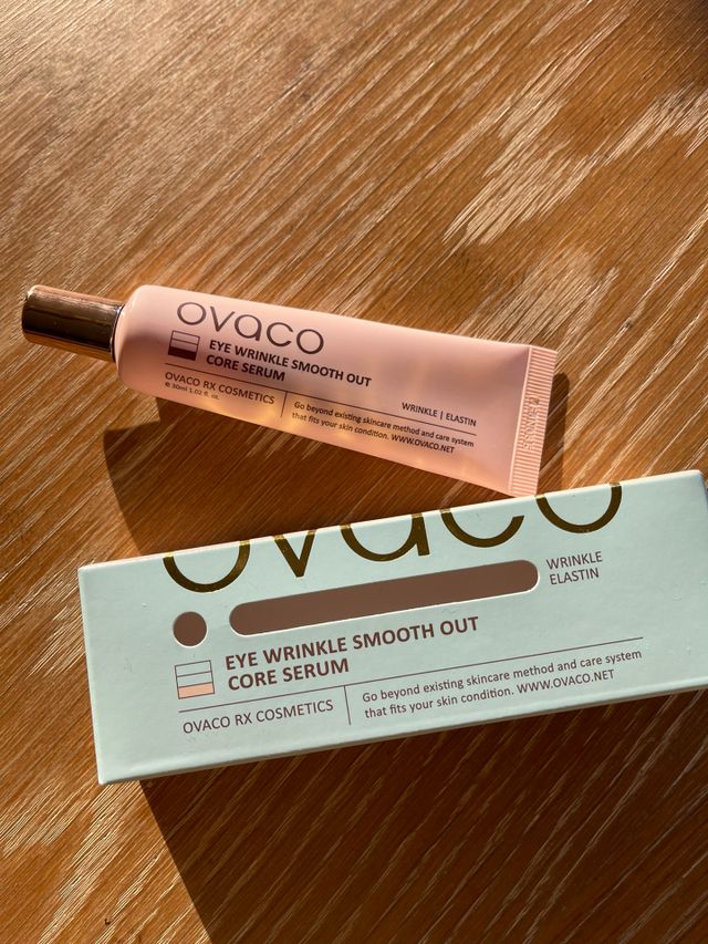 ovaco eye wrinkle smooth out serum 리뷰 사진