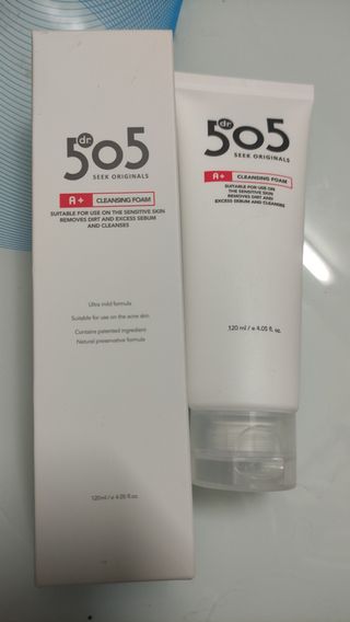 닥터505 APLUS 클렌징폼 — 5점을 준 리뷰어가 2021년 7월 올린 사용 사진