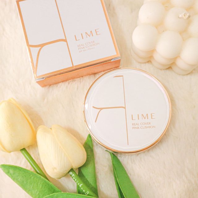 [shopee 이벤트] 라임 리얼 커버 핑크 쿠션 2종 중 1종 선택 리뷰 사진