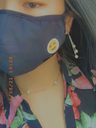 르무통 스피치 버블 아로마 마스크 패치 — 5점을 준 리뷰어가 2021년 6월 올린 사용 사진