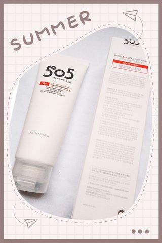 닥터505 APLUS 클렌징폼 — 5점을 준 리뷰어가 2021년 7월 올린 사용 사진