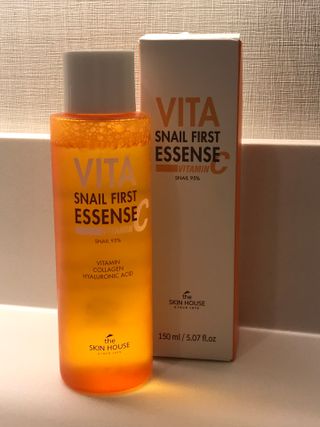 [THE SKIN HOUSE] Vita Snail First Essence — 5점을 준 리뷰어가 2022년 2월 올린 사용 사진