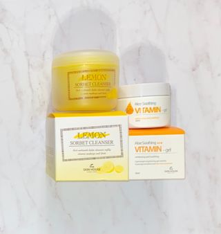 [THE SKIN HOUSE] Lemon Sorbet Cleanser, Aloe Soothing Vitamin Gel — 5점을 준 리뷰어가 2021년 12월 올린 사용 사진