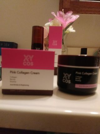Pink Collagen Line [Toner, Serum, Cream] — 4점을 준 리뷰어가 2021년 10월 올린 사용 사진