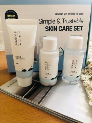 ROUND LAB 1025 DOKDO ON THE GO KIT — 5점을 준 리뷰어가 2021년 1월 올린 사용 사진