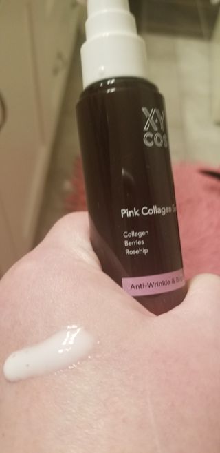 Pink Collagen Line [Toner, Serum, Cream] — 5점을 준 리뷰어가 2021년 10월 올린 사용 사진