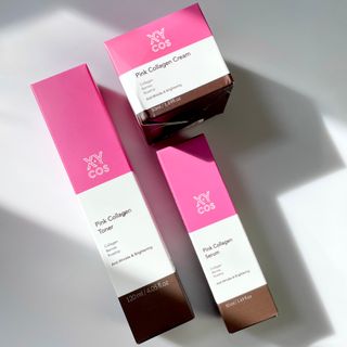 Pink Collagen Line [Toner, Serum, Cream] — 4.5점을 준 리뷰어가 2021년 10월 올린 사용 사진