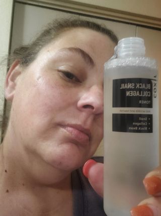 [Coxir] Black Snail Collagen Toner — 5점을 준 리뷰어가 2021년 12월 올린 사용 사진