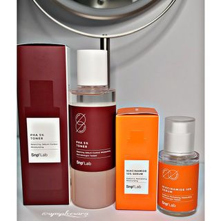 SNP LAB PHA  5 토너 150ml + 나이아신아마이드 10 세럼 32ml 세트 — 5점을 준 리뷰어가 2021년 9월 올린 사용 사진