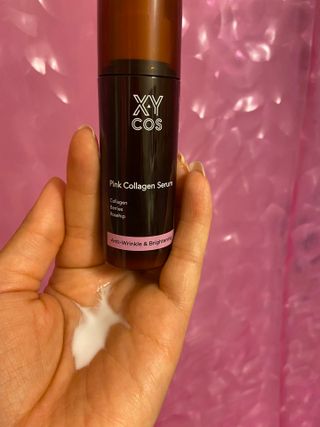 Pink Collagen Line [Toner, Serum, Cream] — 5점을 준 리뷰어가 2021년 10월 올린 사용 사진