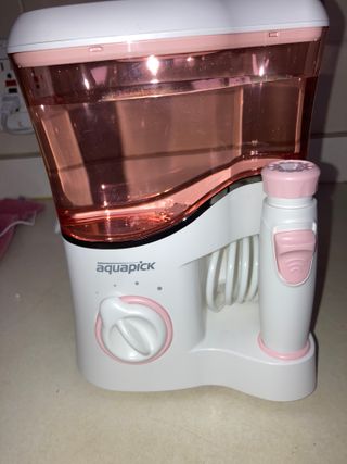 Aquapick AQ-350 물 Flosser 전기 치과 수조 치아 용 전문 구강 세정기 — 5점을 준 리뷰어가 2022년 5월 올린 사용 사진