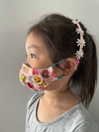 르무통 스피치 버블 아로마 마스크 패치 — 4점을 준 리뷰어가 2021년 4월 올린 사용 사진